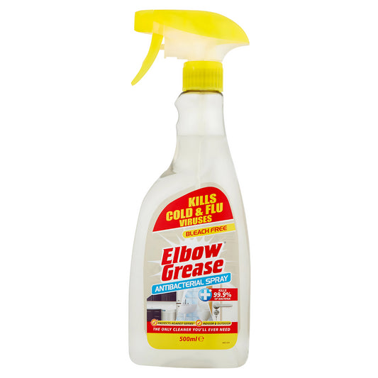 Elbow Grease Anti Bacterial Spray Surface Cleaner Dirt Remover 500ml
