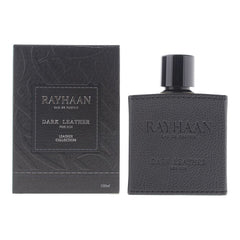 Rayhaan Dark Leather Eau de Parfum 100ml Mens Fragrance Spray