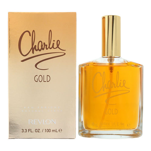 Revlon Charlie Gold Eau Fraiche 100ml Womens Fragrance Spray