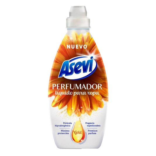 Asevi Laundry Scent Booster Liquid Gold Freshener Fragrance 36 Washes 720ml