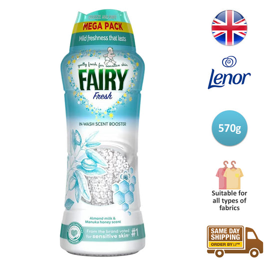 Fairy In Wash Scent Booster Almond Milk & Manuka Honey Scent 570g