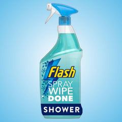 Flash Spray Wipe Done Alpine Fresh Shower Bathroom Surfaces Removes Water Marks