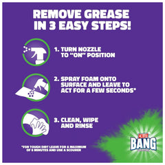 Cillit Bang Power Hob Cleaner, Burnt On Degreaser, Bleach & Hygiene Bundle Set
