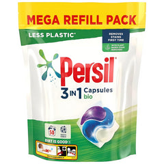 Persil 3 In 1 Bio Laundry Washing Capsules Removes Stains 50 Washes 1.350 Kg