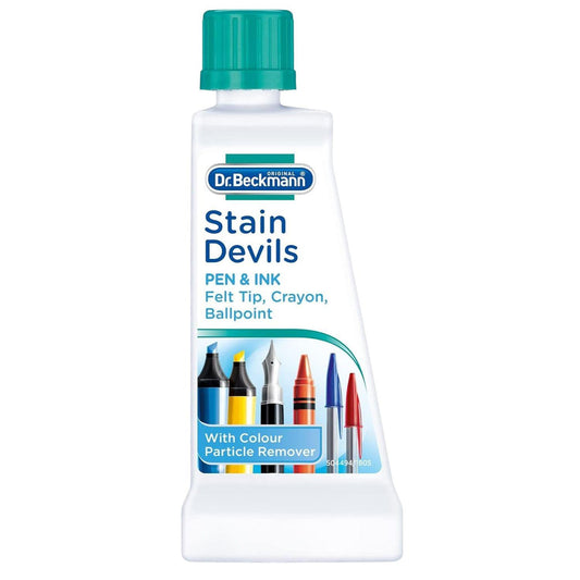 Dr Beckmann Pen & Ink Stain Devils Remover Cloth Fabric Dirt Cleaner 50ml