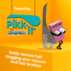 Sph2Onge Pikk It Easy Hair Remover Brushes Vacuum Removing Tangled Hairs Tools