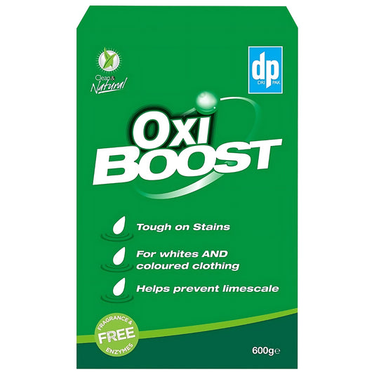 Dri Pak Oxi Boost Tough On Stain Remover White Coloured Clothes Fabric 600G
