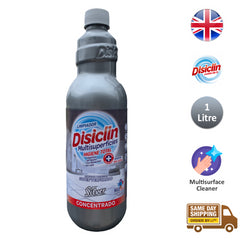 Disiclin Multisurface Floor Cleaner Concentrated Scented Liquid Silver 1L
