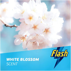 Flash Spray Wipe Done White Blossom Removes Bathroom Grime Anti-Bac Spray 800ml