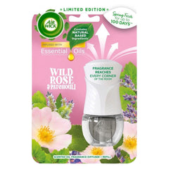 Air Wick Wild Rose & Patchouli Scented Oil Plug In Refill Spring Air Freshner