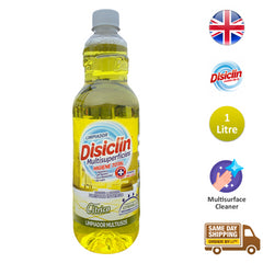 Disiclin Multisurface Floor Cleaner Dirt Remover Scented Liquid Citrico 1L