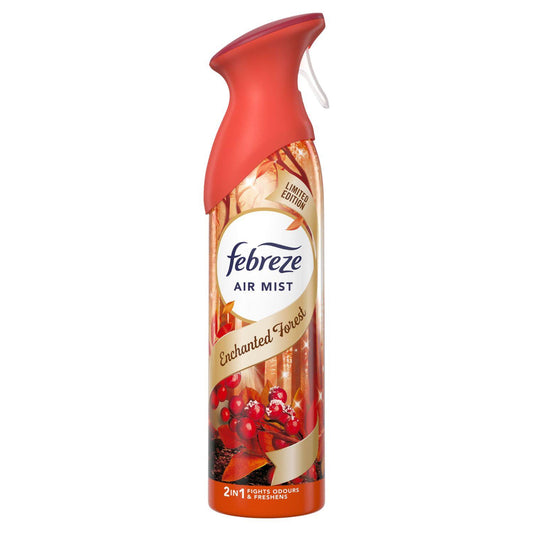 Febreze Air Mist Enchanted Forest Freshener Long Lasting Fragrance Spray 185ml