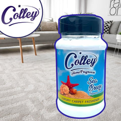Colley Home Fragrances Sea Breeze Fragrance Carpet Fabric Freshener Powder 500g