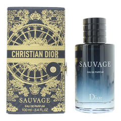 Dior Sauvage Limited Edition Gift Box Eau De Parfum 100ml Mens Fragrance Spray