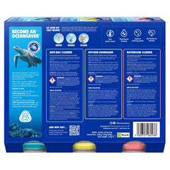 Ocean Saver Kitchen Degreaser Anti Bacterial Bathroom Cleaner Spray Kit