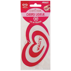 Walls Hanging Car Air Freshener Odor Neutralizer Fragrance Cherry Liqueur