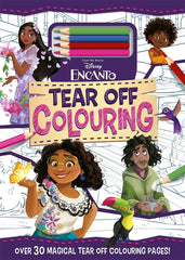 Disney Encanto Tear Off Colouring Book Favourite Characters For Kids Boys Girls