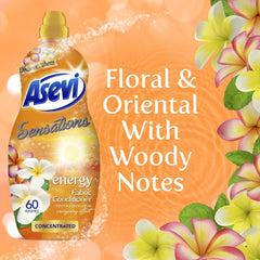 Asevi Fabric Conditioner Softener Bundle Concentrate Laundry Liquid 60W 1.32L