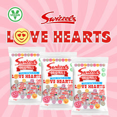 Swizzels Love Hearts Originals Mix Sweet Vegan Candy 127G