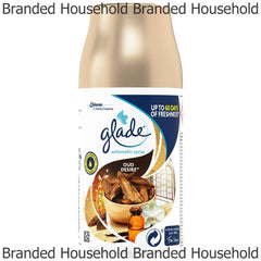 Glade Automatic Spray Refills Room Home Air Freshener Oud Desire 269ml