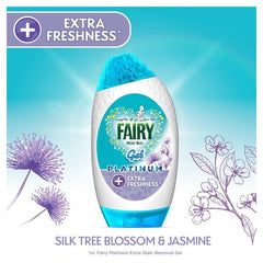 Fairy Laundry Detergent Gel Non Bio Spring Silk Tree Blossom Jasmine 27W 891ml