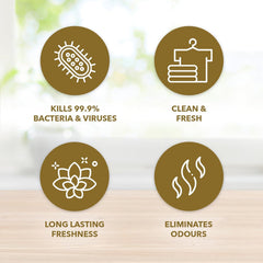 Disiclin Fabric Softener Concentrated For Laundry Clothes Gold 80W 1.44L