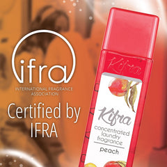 Kifra Peach Concentrated Laundry Rinse Fragrance Gentle Clothes 200ml