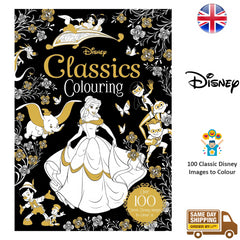 Disney Classic Colouring Book Favourite Characters For Kids Children Boys Girls