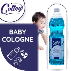 Colley Surface Floor Cleaner Liquid Dirt Remover Baby Cologne Fragrance 1.5L