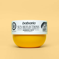 Babaria Tanning Jelly Spf 15 Medium Sun Reflections Carrot & Vitamin E 300ml