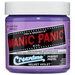 Manic Panic High Voltage Velvet Violet Hair Dye SemiPermanent Color Cream 118ml