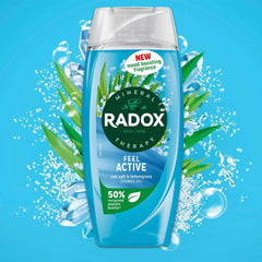 Radox Mineral Therapy Shower Gel with Mood Boosting Fragrance Bundle 225ml