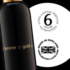 Milton Lloyd Colour Me Femme Gold Eau de Parfum 100ml Womens Fragrance Spray