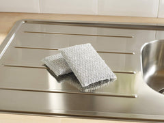 Spontex Brilliant Scourer Pad For Pots Pan Cleaner Non Scratch Surface