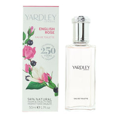 Yardley English Rose Eau de Toilette 50ml Womens Fragrance Spray