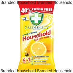 Green Shield Household Surface Cleaning Wipes Dirt Cleaner 70S