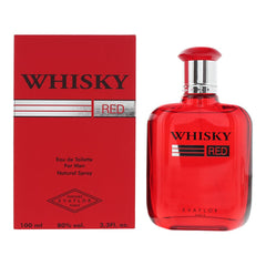 Evaflor Whisky Red Eau De Toilette 100ml Mens Fragrance Spray