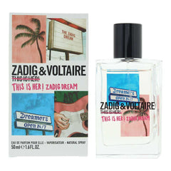 Zadig & Voltaire This Is Her! Zadig Dream EDP 50ml Womens Fragrance Spray