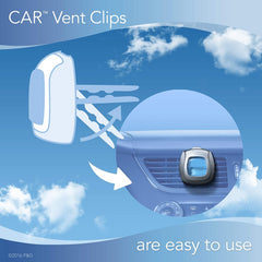 Febreze Cotton Fresh Car Clip Air Freshener 2ml Light Clean Fragrance Car Vent