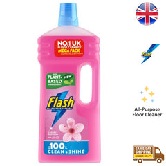 Flash All Purpose Liquid Cleaner Surface Floor Dirt Remover Cherry Blossom 1.5L