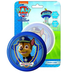 Paw Patrol Push Lamp Night Light For Children Chase Character Blue