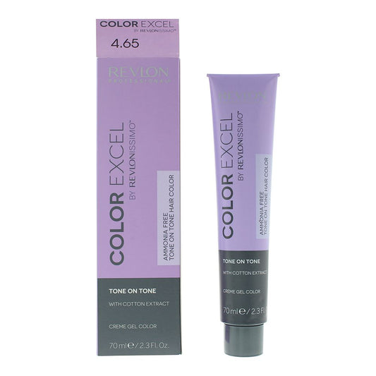 Revlon Color Excel 4.65 Medium Red Mahogany Brown Hair Colour For Women