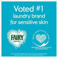 Fairy Laundry Detergent Liquid Washing Pods Capsules Non Bio 51 Washes