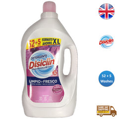 Disiclin Detergent Rosa Mosqueta White Coloured Clothes 57 Washes 2.85L
