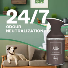 Airpure Air Freshener Deep Oud Instant Freshness Every Long Lasting Spray 250ml