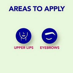 Nair Hair Remover Wax Strips Face With Apricot Milk Extract Long-Lasting Results