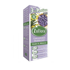 Zoflora Multipurpose Concentrated Disinfectant Violet & Mimosa Cleaner 120ml