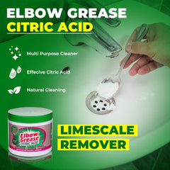 Elbow Grease Citric Acid Multi Purpose Cleaner Descale Degreaser 250G