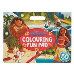 Disney Moana Fun Pad With Amazing Stickers For Kids Childrens Girls Boys
