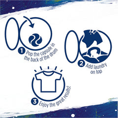 Persil 3 In 1 Bio Laundry Washing Capsules Removes Stains 50 Washes 1.350 Kg